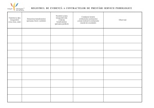Registru de evidență a contractelor de prestări servicii profesionale - copertă rigidă - Img 3