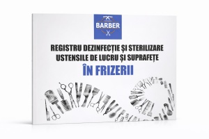 Registru dezinfecție și sterilizare ustensile de lucru și suprafețe în frizerii