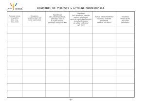 Registru de evidență a actelor profesionale - Img 3