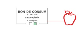Bon de consum colectiv autocopiativ, 2 exemplare