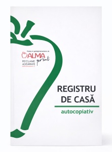 Registru de casă A4 vertical autocopiativ