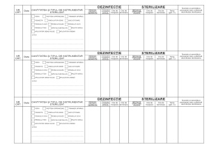 Registru dezinfecție și sterilizare ustensile de lucru și suprafețe în saloane de make-up - Img 2