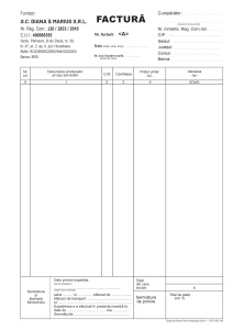 Facturier A4 fără TVA 3 exemplare - personalizat - Img 2