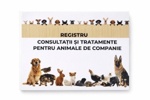 Registru consultații și tratamente pentru animale de companie