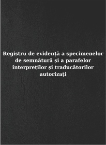 Registru de evidență supralegalizare aplicata de camerele notarilor publici pe actele notariale