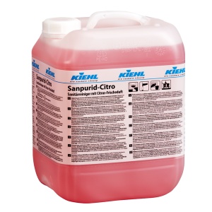 Detergent Anticalcar Sanitar Kiehl Sanpurid-Citro, Canistră 10L – Soluție Profesională cu Parfum de Lămâie