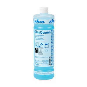 Detergent Profesional pentru Geamuri și Oglinzi Kiehl GlasQueen, 1L – Strălucire fără Urme