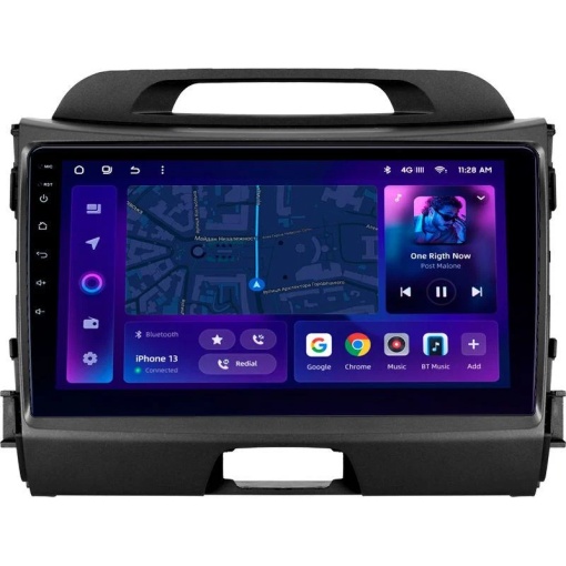 Navigatie Auto MOSS M2 Kia Sportage 3 2010-2016 4+32GB 9" IPS Octa-core 1.6Ghz, Android 4G Bluetooth 5.1 DSP - Img 1