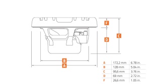 Difuzoare Marine Hertz HMX 6.5 / W / C, Alb / Negru, set coaxial 2 căi, 165mm, 75W RMS - Img 7
