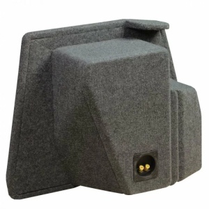Incinta inchisa subwoofer dedicat Mitsubishi Lancer Sedan, 250 mm, 17L - Img 2