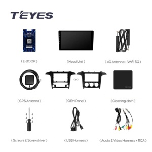 Navigatie Auto cu Asistenta AI Teyes CC4 PRO Ford S-MAX 2006-2015 8+128GB 9.5" QLED, Android 13, 5G, 7.1 DSP, CarPlay - Varianta B - Img 9