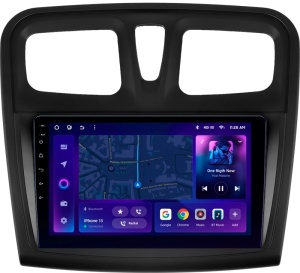 Navigatie Auto MOSS M2 Dacia Sandero 2 2017-2022 4+64GB 9" IPS Octa-core 1.6Ghz, Android 4G Bluetooth 5.1 DSP - Img 1