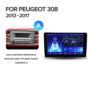 Navigatie Auto MOSS M2 Peugeot 308 2013-2017 4+32GB 9" IPS Octa-core 1.6Ghz, Android 4G Bluetooth 5.1 DSP - Img 6