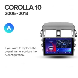 Navigatie Auto Teyes CC3 2K 360° Toyota Corolla 10 2006-2013 6+128GB 9.5" QLED Octa-core 2Ghz, Android 4G Bluetooth 5.1 DSP - Img 7