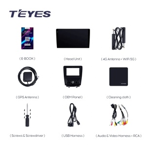 Navigatie Auto Teyes CC3 2K Ford Mustang 5 2005-2014 6+128GB 10.36" QLED Octa-core 2Ghz, Android 4G Bluetooth 5.1 DSP - Img 8