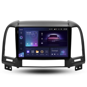 Navigatie Auto Teyes CC3 2K Hyundai Santa Fe 2 2007-2012 6+128GB 9.5" QLED Octa-core 2Ghz Android 4G Bluetooth 5.1 DSP