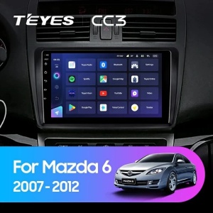 Navigatie Auto Teyes CC3 2K Mazda 6 2002-2007 6+128GB 9.5" QLED Octa-core 2Ghz, Android 4G Bluetooth 5.1 DSP - Img 2