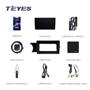 Navigatie Auto Teyes CC3 2K Mercedes-Benz C Class W204 2011-2015 6+128GB 9.5" QLED Octa-core 2Ghz, Android 4G Bluetooth 5.1 DSP - Img 6