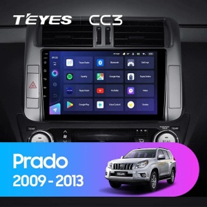 Navigatie Auto Teyes CC3 2K Toyota Land Cruiser Prado J150 2009-2013 4+64GB 9.5" QLED Octa-core 2Ghz, Android 4G Bluetooth 5.1 DSP - Img 2