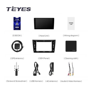 Navigatie Auto Teyes CC3 2K Volkswagen Golf 6 2008-2016 4+32GB 9.5" QLED Octa-core 2Ghz Android 4G Bluetooth 5.1 DSP - Img 8