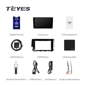 Navigatie Auto Teyes CC3 360° Honda Civic 10 2015-2020 6+128GB 9" QLED Octa-core 1.8Ghz, Android 4G Bluetooth 5.1 DSP - Img 8