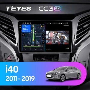 Navigatie Auto Teyes CC3 360° Hyundai i40 2011–2019 6+128GB 9" QLED Octa-core 1.8Ghz, Android 4G Bluetooth 5.1 DSP - Img 2