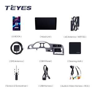Navigatie Auto Teyes CC3 Audi A6 C6 2004-2011 6+128GB 9" QLED Octa-core 1.8Ghz, Android 4G Bluetooth 5.1 DSP - Img 8