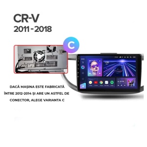 Navigatie Auto Teyes CC3 Honda CR-V 4 2011-2016 4+32GB 10.2" QLED Octa-core 1.8Ghz Android 4G Bluetooth 5.1 DSP - Img 11