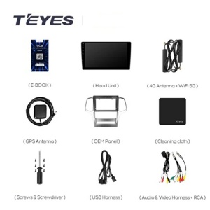 Navigatie Auto Teyes CC3 Jeep Grand Cherokee 2 2010-2013 4+32GB 9" QLED Octa-core 1.8Ghz Android 4G Bluetooth 5.1 DSP - Img 6