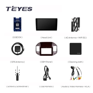 Navigatie Auto Teyes CC3 Mitsubishi Pajero 3 V70 V60 1999-2006 6+128GB 9" QLED Octa-core 1.8Ghz, Android 4G Bluetooth 5.1 DSP - Img 8