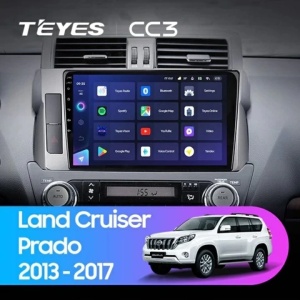 Navigatie Auto Teyes CC3 Toyota Land Cruiser Prado J200 2013-2017 4+64GB 10.2" QLED Octa-core 1.8Ghz, Android 4G Bluetooth 5.1 DSP - Img 2