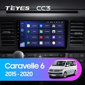 Navigatie Auto Teyes CC3 Volkswagen Transporter T6 2015-2020 6+128GB 9" QLED Octa-core 1.8Ghz, Android 4G Bluetooth 5.1 DSP - Img 2