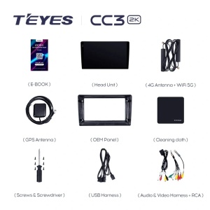 Navigatie Auto Teyes CC3L Kia Ceed 1 2006-2012 4+32GB 9" IPS Octa-core 1.6Ghz, Android 4G Bluetooth 5.1 DSP - Img 7