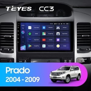 Navigatie Auto Teyes CC3L Toyota Land Cruiser Prado 3 J120 2004-2009 4+64GB 9" IPS Octa-core 1.6Ghz, Android 4G Bluetooth 5.1 DSP - Img 2