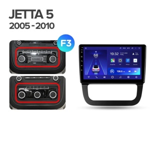 Navigatie Auto Teyes CC3L Volkswagen Golf 5 2005-2010 4+32GB 10.2" IPS Octa-core 1.6Ghz, Android 4G Bluetooth 5.1 DSP - Img 9