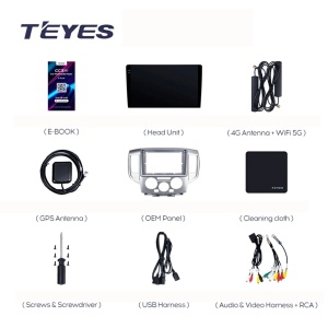 Navigatie Auto Teyes CC3L WiFi Nissan NV200 M20 2009-2023 2+32GB 9" IPS Quad-core 1.3Ghz, Android Bluetooth 5.1 DSP - Img 6