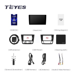Navigatie Auto Teyes CC4 BMW Seria 1 E88 2004-2013 6+128GB 9.5" QLED Octa-core 2.7Ghz, Android 4G Bluetooth 5.1 DSP - Img 4