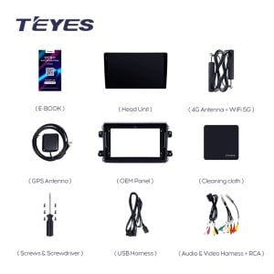 Navigatie Auto Teyes CC4 Fiat Ducato 2022-2023 6+128GB 9.5" QLED Octa-core 2.7Ghz, Android 4G Bluetooth 5.1 DSP - Img 3
