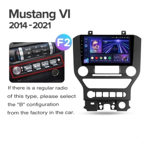 Navigatie Auto Teyes CC4 Ford Mustang 6 2015-2023 6+128GB 9.5" QLED Octa-core 2.7Ghz, Android 4G Bluetooth 5.1 DSP - Img 4