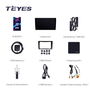 Navigatie Auto Teyes CC4 Hyundai i40 2011–2019 6+64GB 9.5" QLED Octa-core 2.7Ghz, Android 4G Bluetooth 5.1 DSP - Img 4