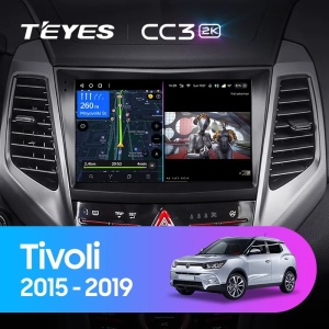 Navigatie Auto Teyes CC4 SsangYong Tivoli 2015-2019 6+64GB 9.5" QLED Octa-core 2.7Ghz, Android 4G Bluetooth 5.1 DSP - Img 2
