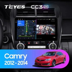 Navigatie Auto Teyes CC4 Toyota Camry 7 USA 2014-2017 6+64GB 10.36" QLED Octa-core 2.7Ghz, Android 4G Bluetooth 5.1 DSP - Img 2