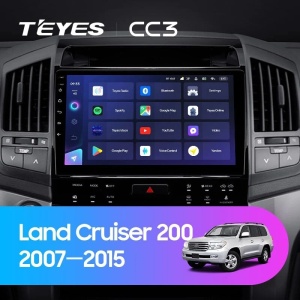 Navigatie Auto Teyes CC4 Toyota Land Cruiser 11 J200 2007-2015 II 6+64GB 10.36" QLED Octa-core 2.7Ghz, Android 4G Bluetooth 5.1 DSP