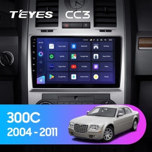 Navigatie Auto Teyes CC4L Chrysler 300C 2004-2011 6+64GB 9" QLED Qualcomm 2Ghz, Android 4G Bluetooth 5.1 DSP - Img 2