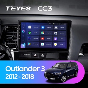 Navigatie Auto Teyes CC4L Mitsubishi Outlander 3 2018-2021 6+64GB 10.2" QLED Qualcomm 2Ghz, Android 4G Bluetooth 5.1 DSP