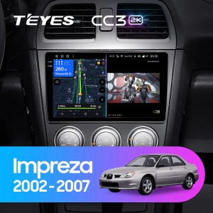 Navigatie Auto Teyes CC4L Subaru Impreza 2002-2007 6+64GB 9" QLED Qualcomm 2Ghz, Android 4G Bluetooth 5.1 DSP - Img 2