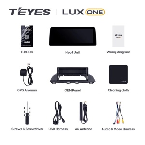 Navigatie Auto Teyes Lux One 360° Mazda CX-4 2016-2020 6+128GB 12.3" IPS Octa-core 2Ghz, Android 4G Bluetooth 5.1 DSP - Img 10
