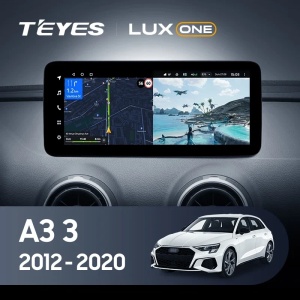 Navigatie Auto Teyes Lux One Audi A3 8V 2013-2020 4+32GB 12.3" IPS Octa-core 2Ghz, Android 4G Bluetooth 5.1 DSP - Img 2