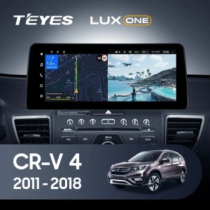 Navigatie Auto Teyes Lux One Honda CR-V 4 2011-2016 4+32GB 12.3" IPS Octa-core 2Ghz, Android 4G Bluetooth 5.1 DSP - Img 2