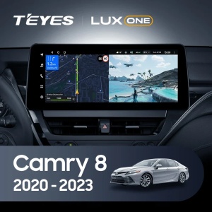 Navigatie Auto Teyes Lux One Toyota Camry 8 2020-2023 6+128GB 12.3" IPS Octa-core 2Ghz, Android 4G Bluetooth 5.1 DSP - Img 2